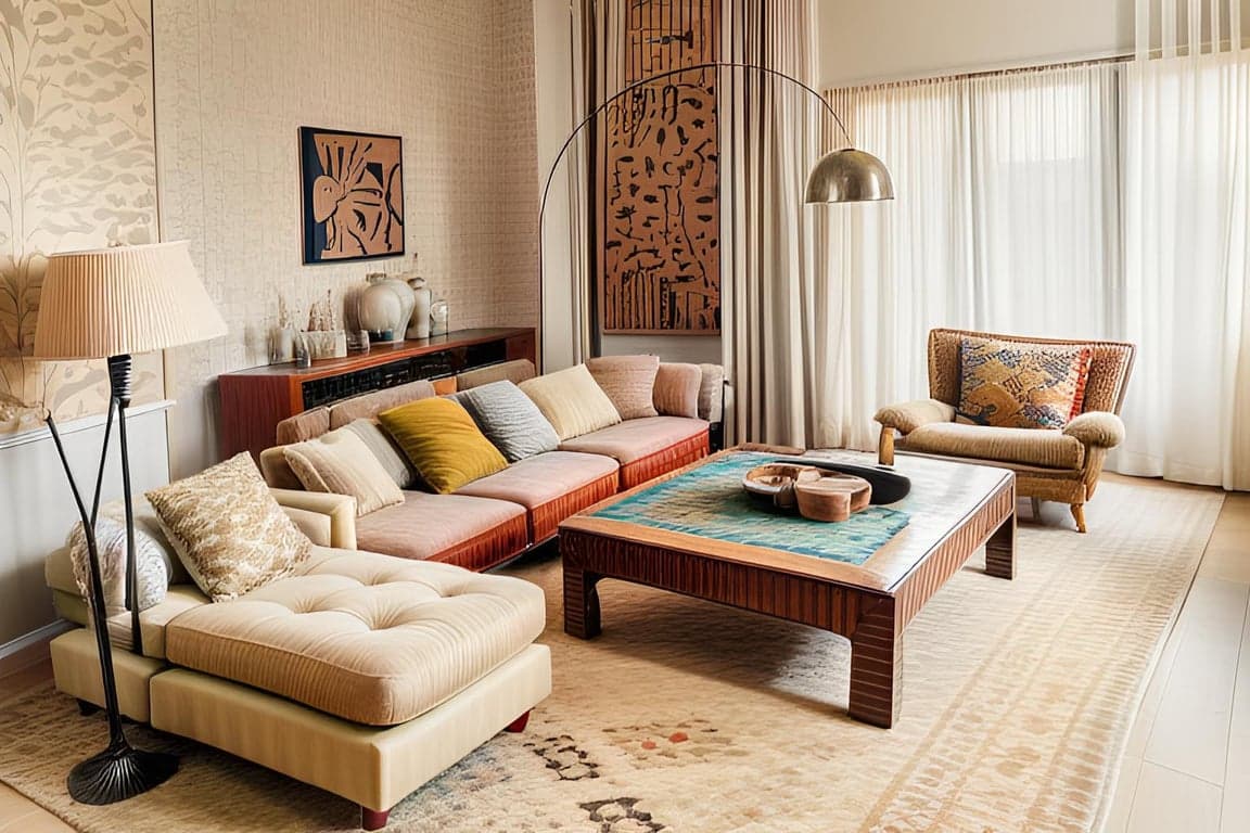 Eclectic Living Room Design Ideas example 4