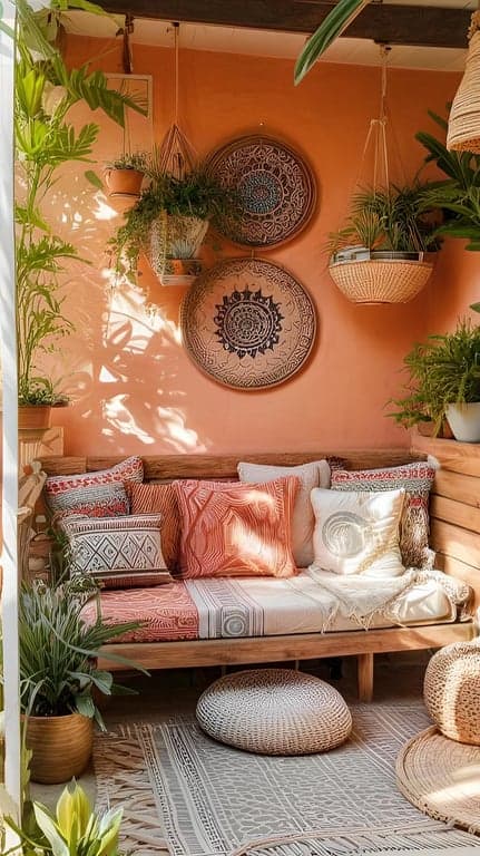 Bohemian Outdoor Patio Design Ideas example 8