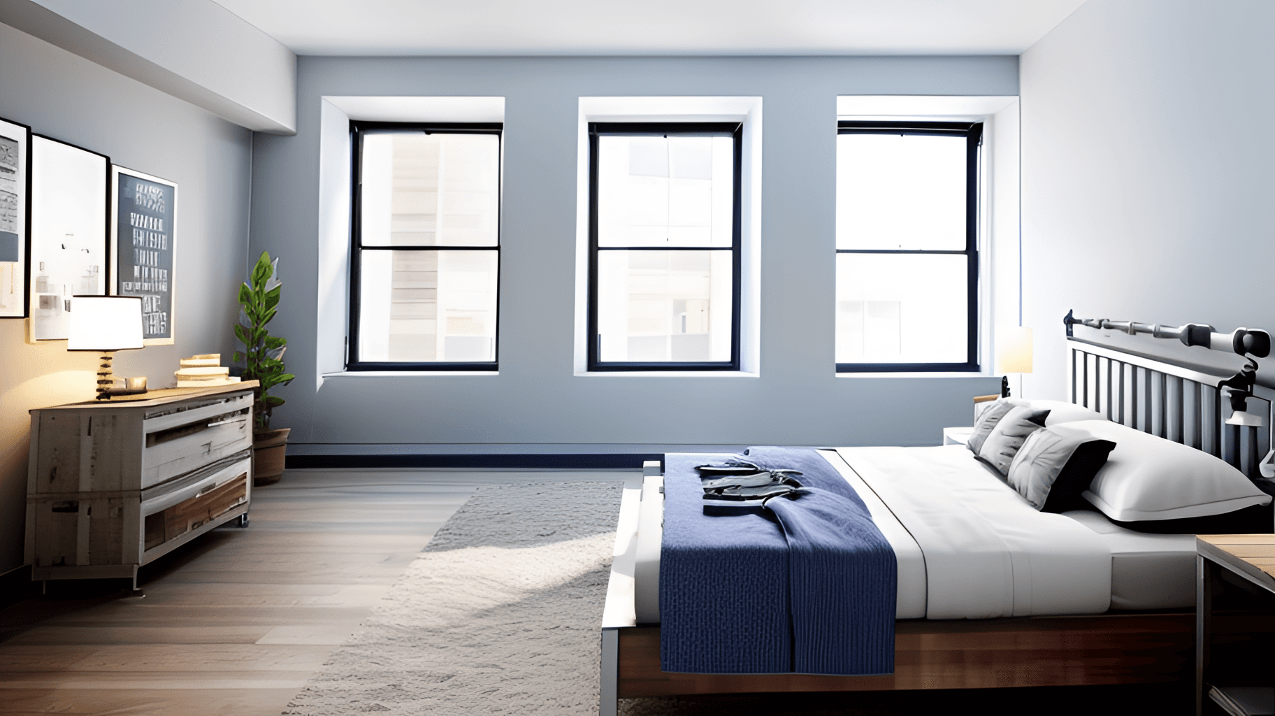 Industrial Bedroom Design Ideas example 9