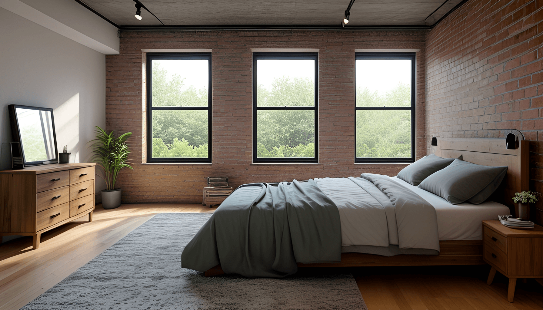 Industrial Bedroom Design Ideas example 4