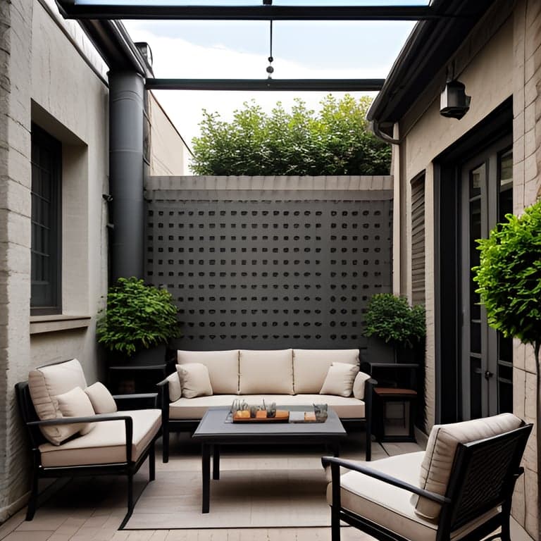 Industrial Outdoor Patio Design Ideas example 2