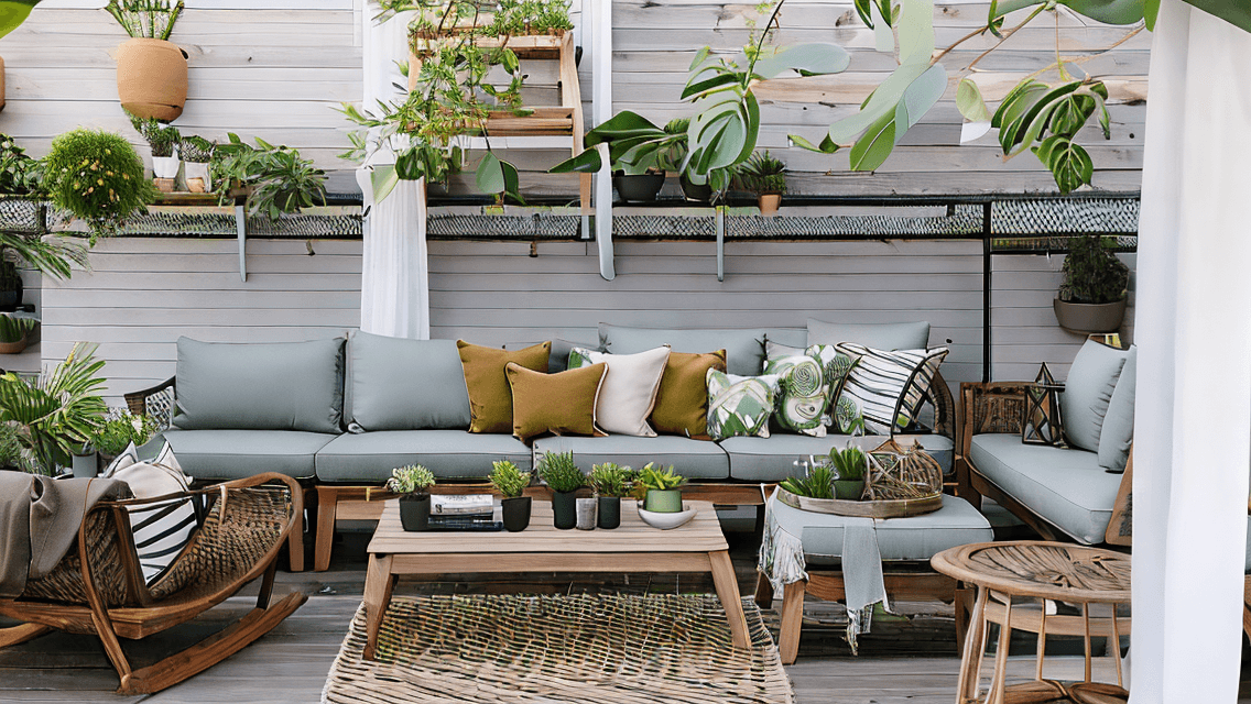 Bohemian Outdoor Patio Design Ideas example 4