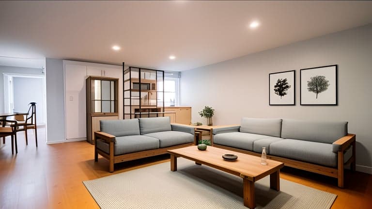 Japandi Living Room Design Ideas example 6