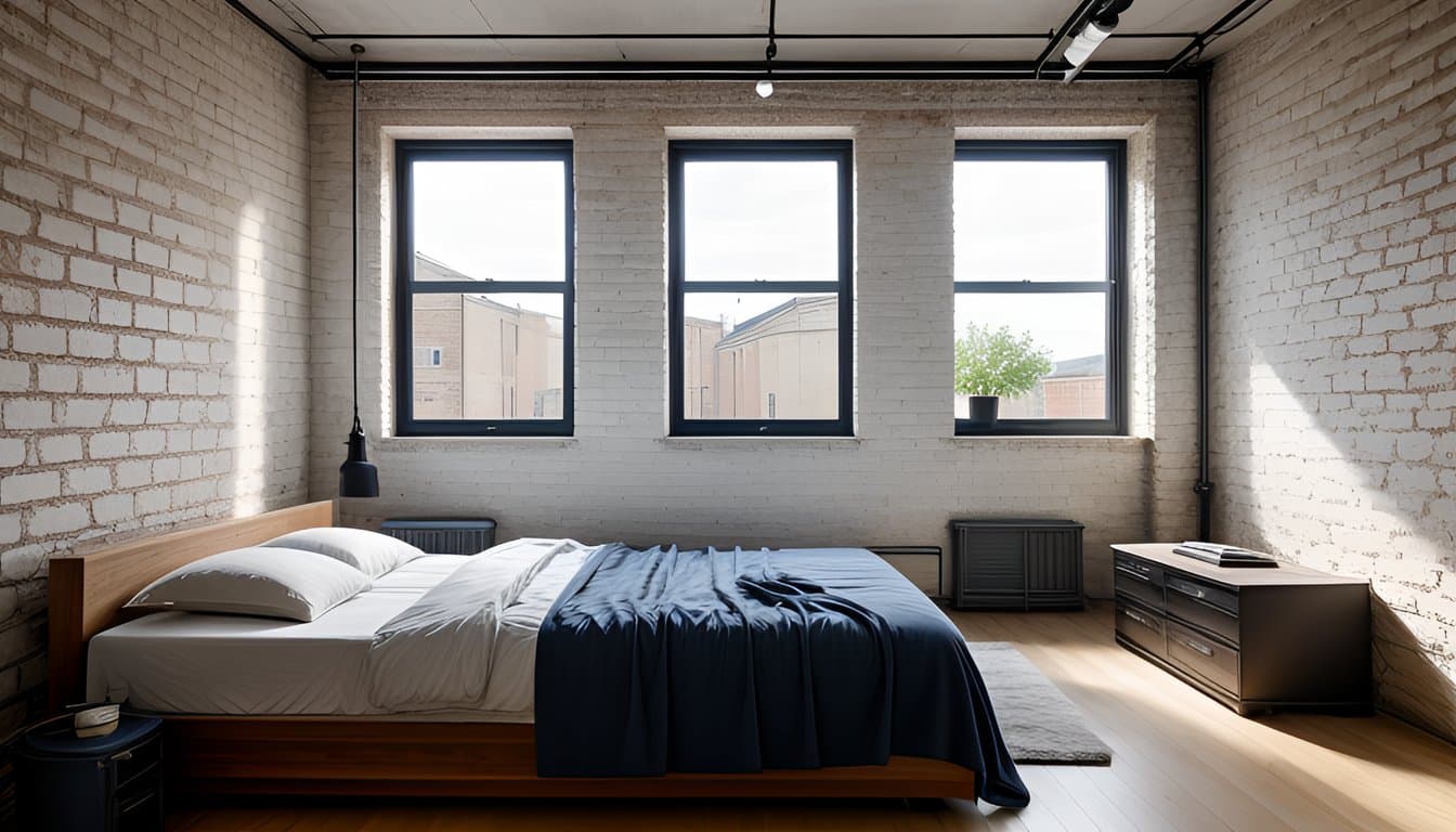 Industrial Bedroom Design Ideas example 10