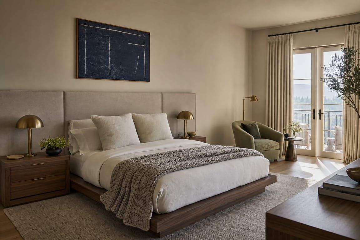 Scandinavian Master Suite design inspiration
