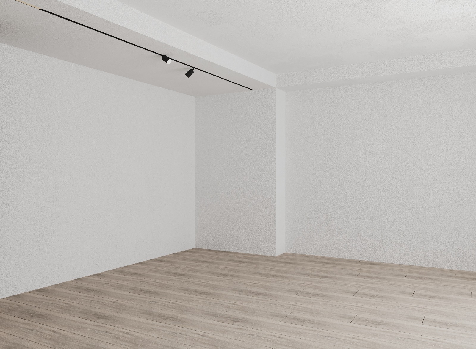 Empty Room to Furnished Concept - Before
